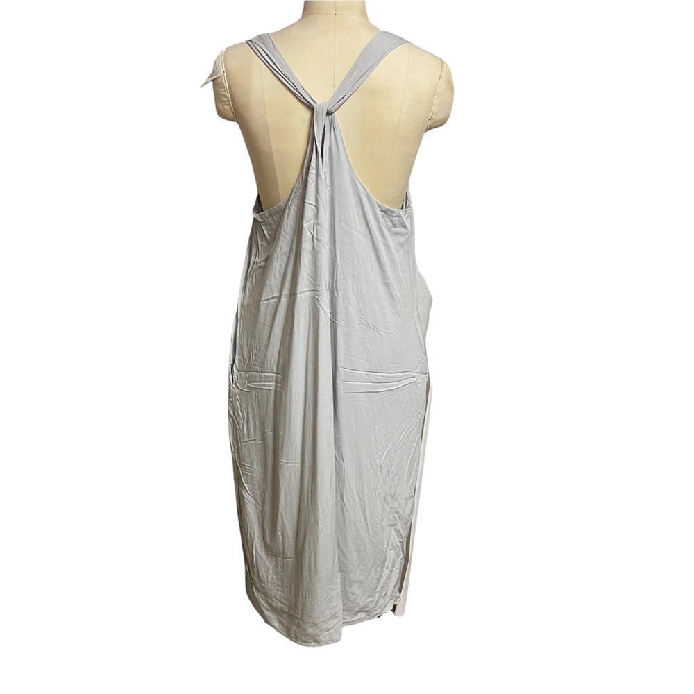 Mod Ref L light grey Racerback maxi dress - Picture 2 of 5